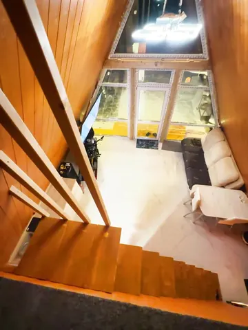 Видеообзор бани A-Frame 48 м² с отделкой