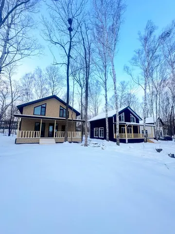 Дом 180 м² с террасой на зимнем участке